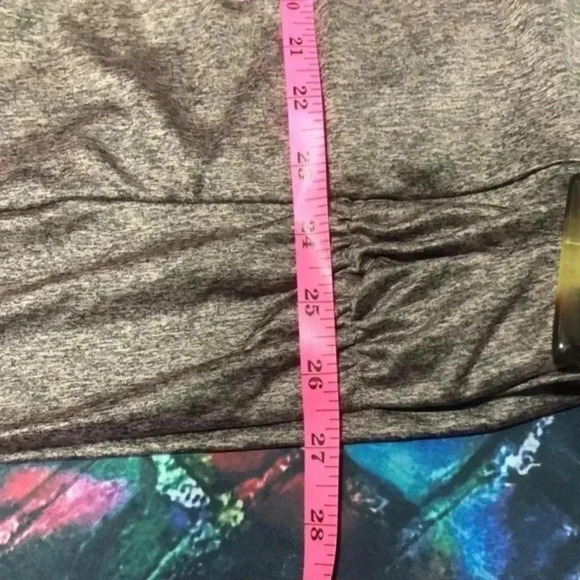 Apt 9 blouse plus size XXL dusty pink with‎ gray - Picture 7 of 7